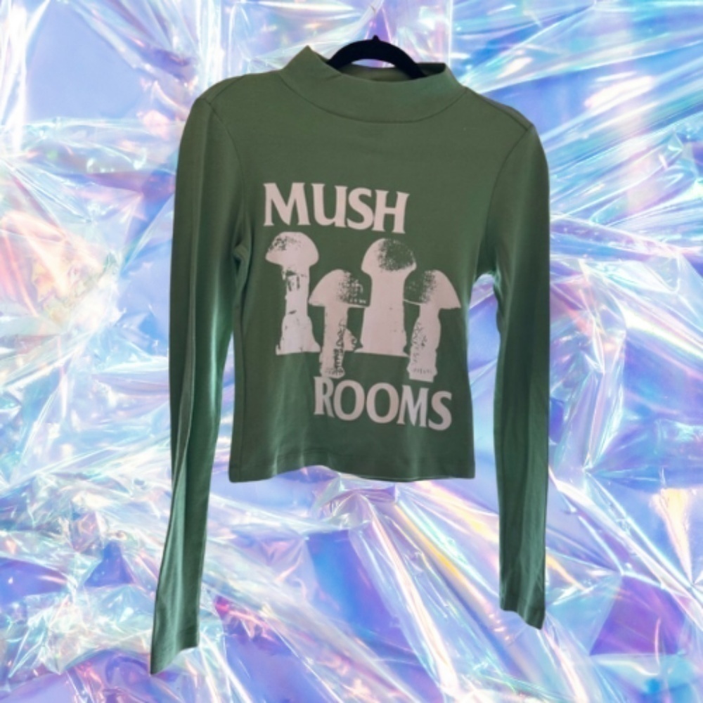 Perks and Mini Green Mushroom Tee